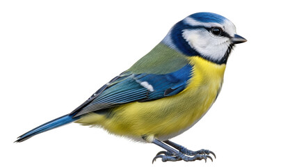 Isolated Blue Tit Bird