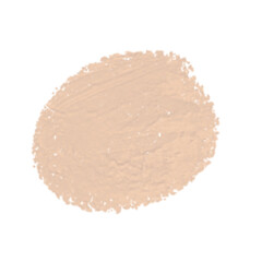 Acrylic Creamy Painted Blob Brush Stroke Isolated Element