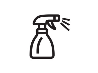 Crop spraying nozzle tool illustrated with elegant farming vector style