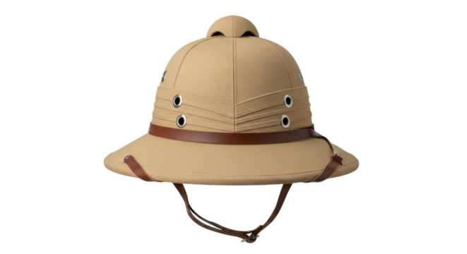 Isolated Pith Helmet