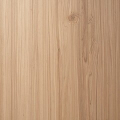 Fototapeta premium Close-up view of light beige wood grain, showcasing natural wood texture and subtle knots.