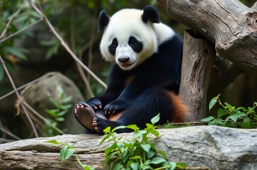 Fototapeta premium Panda