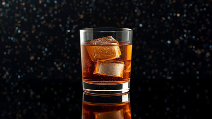 銀河とウィスキーの静かな調和