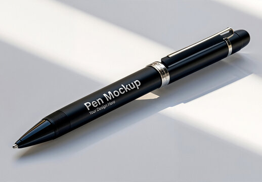 Stationerty Ball Pen Mockup template