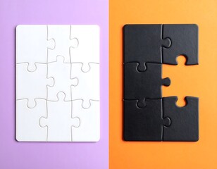 欠けたパズルが示す、人生の不完全な部分