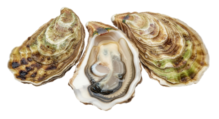 Isolated Oysters