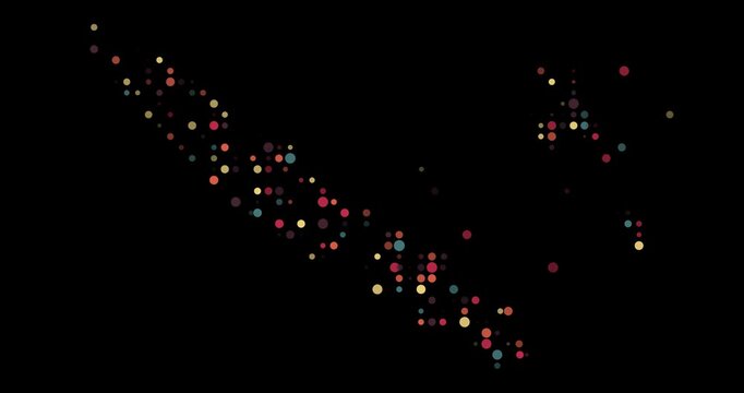 New Caledonia Circle Inspired Modern Nation Silhouette