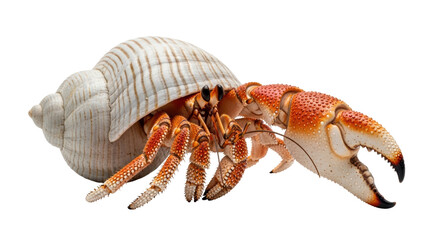 Isolated Hermit Crab