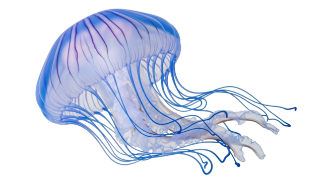 Isolated Jellyfish