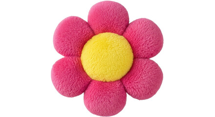 Isolated Flower Pillow
