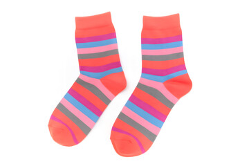 Colorful Striped Socks Fun Fashionable Footwear for Style Comfort and Unique Expression