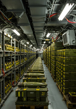 Ammunition Storage Military Arsenal Ready Combat Weapons Defense