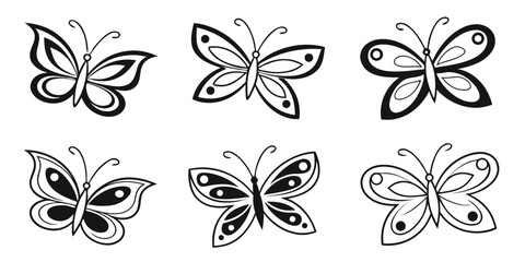 butterfly-emblem-icons-set---6-minimalist-icons---