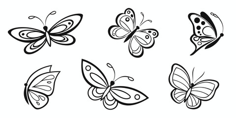 butterfly-abstract-line-icons-set---8-minimalist-i