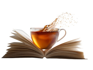 tea mug steaming ceramic cup design