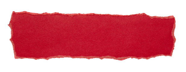 torn or ripped red paper isolated on transparent png background,realistic torn red paper edges,Torn Paper christmas frame effect mockup