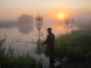 fishing on the lake