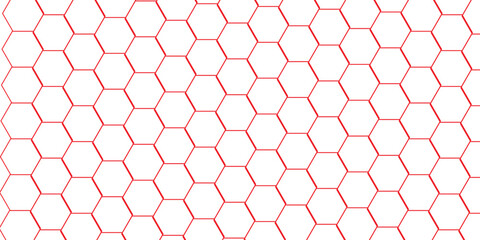Naklejka premium Geometric abstract hexagon technology background.. Abstract honeycomb background.. Vector illustration of hexagons pattern, Creative idea for medical technology or science design. 