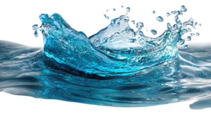 Aquatic Dynamics: A captivating display of liquid elegance, showcasing a pristine splash with striking clarity, evokes a sense of refreshment and natural purity.