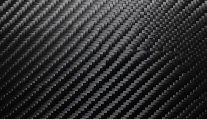 Black Carbon Fiber Texture Abstract Diagonal Pattern