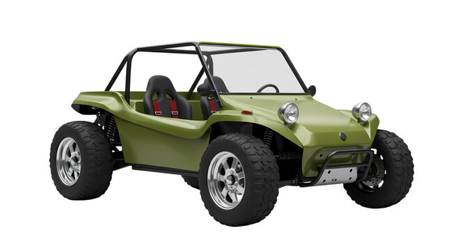 green toy car