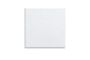 Square, blank, white, textured panel