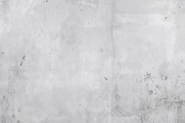 Obraz premium Distressed white and gray concrete surface with blank area. Visual asset.