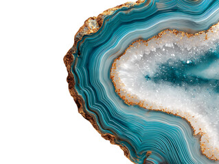 teal agate gemstone natural crystal decoration