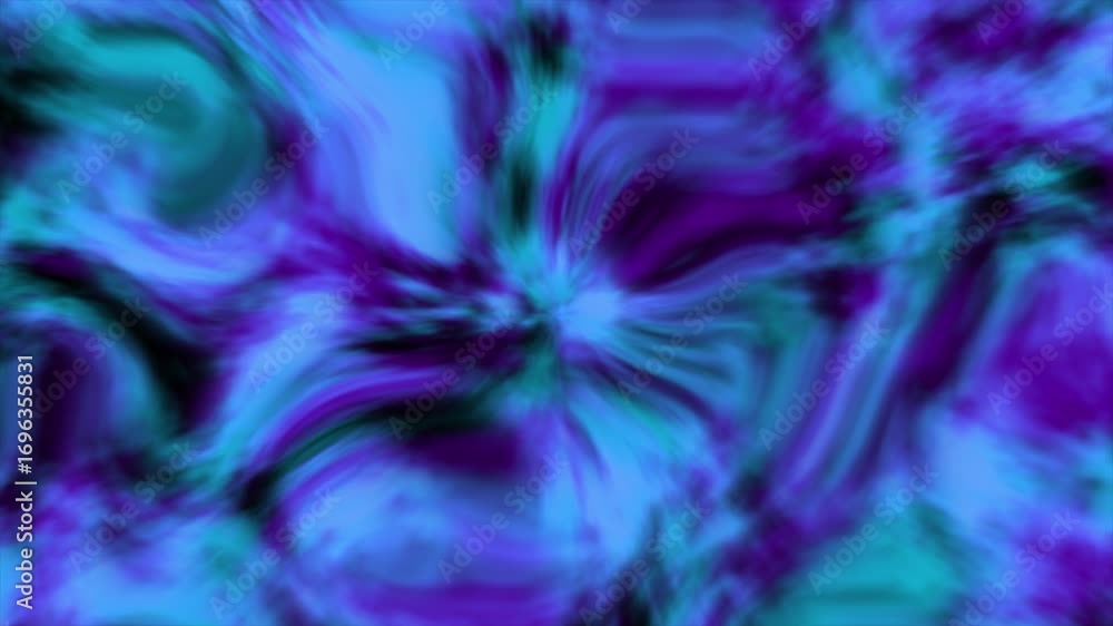 Aufkleber dynamic abstract swirl a captivating fusion of blue and purple hues creating an energetic and hypnot