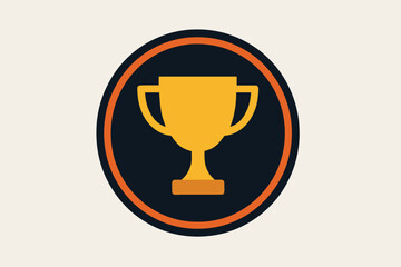 Golden Trophy Award Winning Achievement Prize.