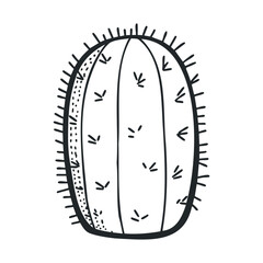 Unique cactus design for nature lovers and gardening enthusiasts