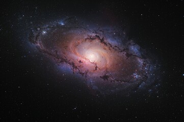 Cosmic wonders: Nebulae and galaxies in the vast universe. Stunning sci-fi illustration. Exploding galaxy - Image components provided by a space agency