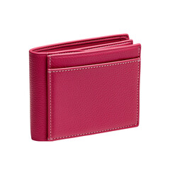 Pink leather wallet