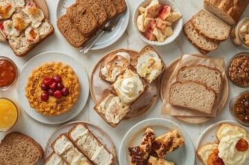 Sliced bread displayed on August 20 at 8:30