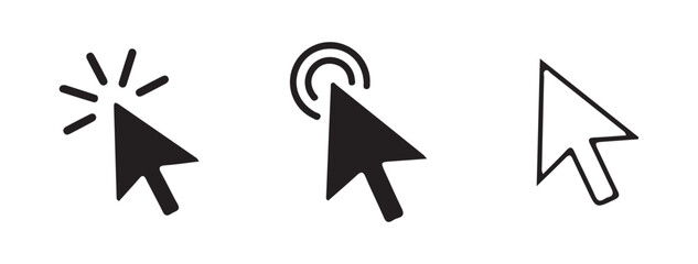 Minimalist Cursor Symbols for Digital Navigation