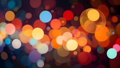Abstract Colourful Circles Background – Vibrant Geometric Pattern for Modern Design and Creative Projects