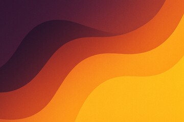 Abstract Wavy Gradient Background in Warm Purple and Golden Tones