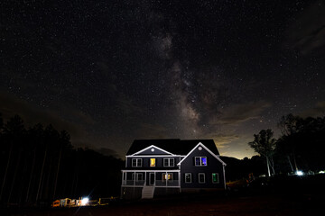 house in the mountains