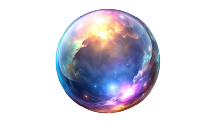 Metaverse sphere png element transparent background
