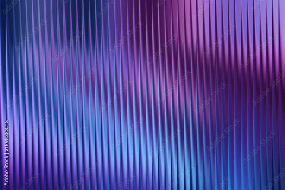 Poster abstract background with vertical lines and soft gradients in shades of blue
