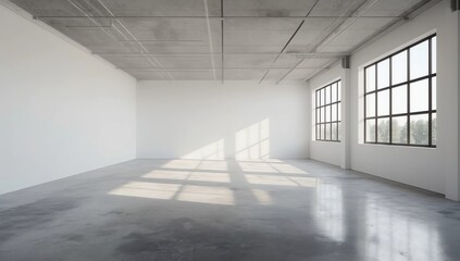 New grunge office interior