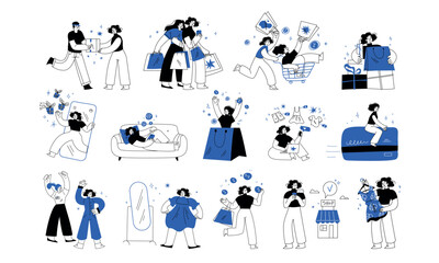 Exploring Modern Lifestyle Illustrations Dynamic Characters in ActionPacked Scenes