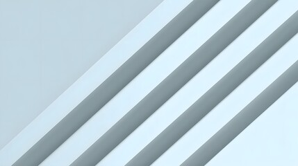 Obraz premium Minimalist abstract background featuring a repeating diagonal pattern of clean, geometric lines in shades of grey and white.