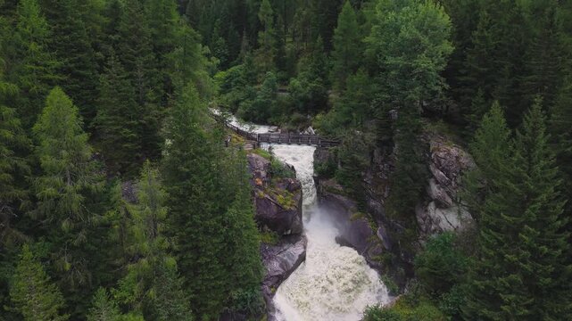 Trentino waterfals (cascate del Nardis)