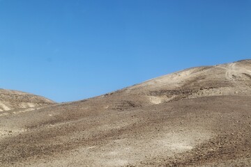 sand dunes in the Arava desert