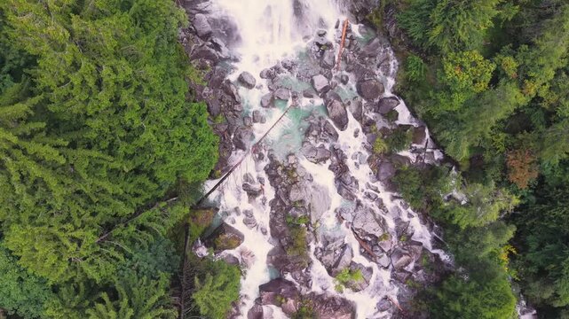 Trentino waterfals (cascate del Nardis)