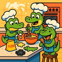 make a bread together