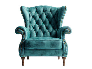teal chair comfortable minimalist furniture piece