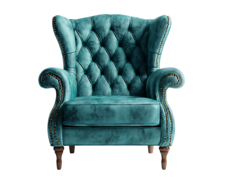 teal chair comfortable minimalist furniture piece