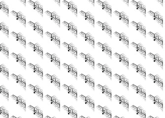 Modern Geometric Abstract Design with a Seamless, Repeating, Monochrome Gradient Pattern, Ideal for a Background or Texture